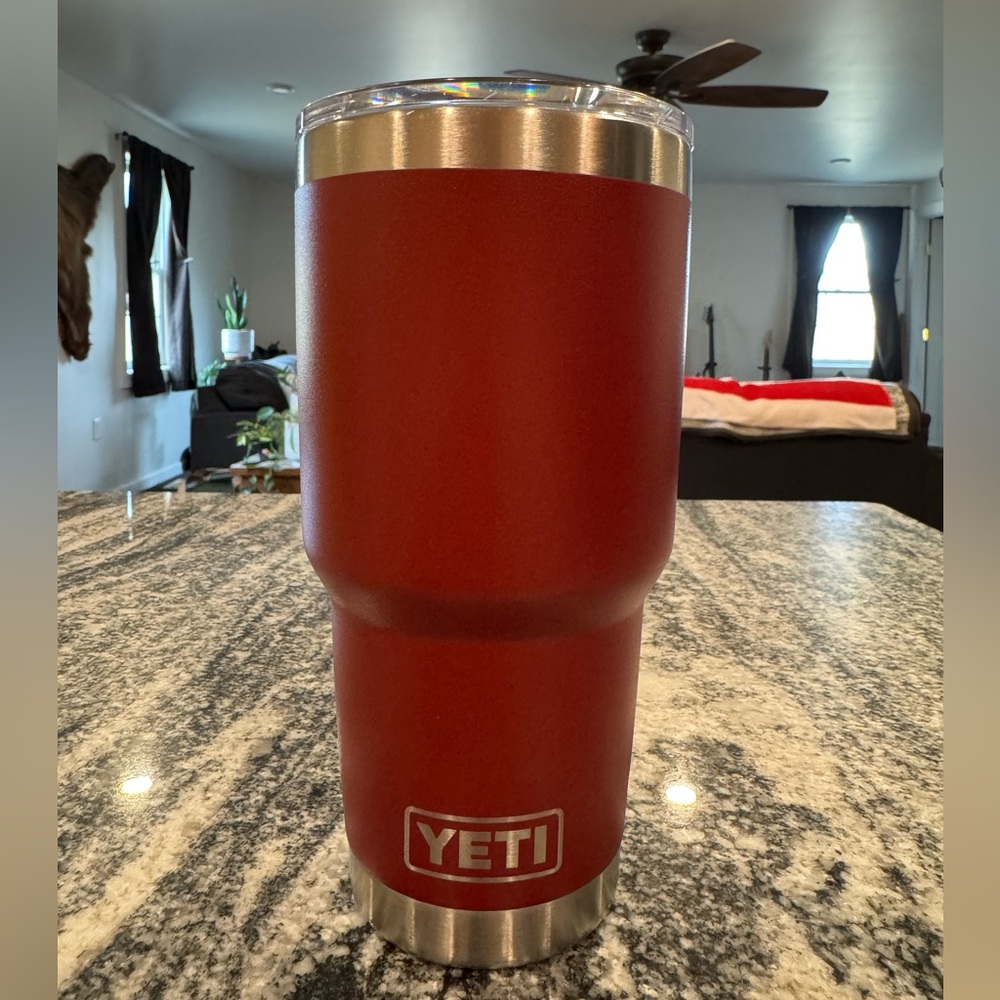 Brick Red 30oz Yeti Tumbler